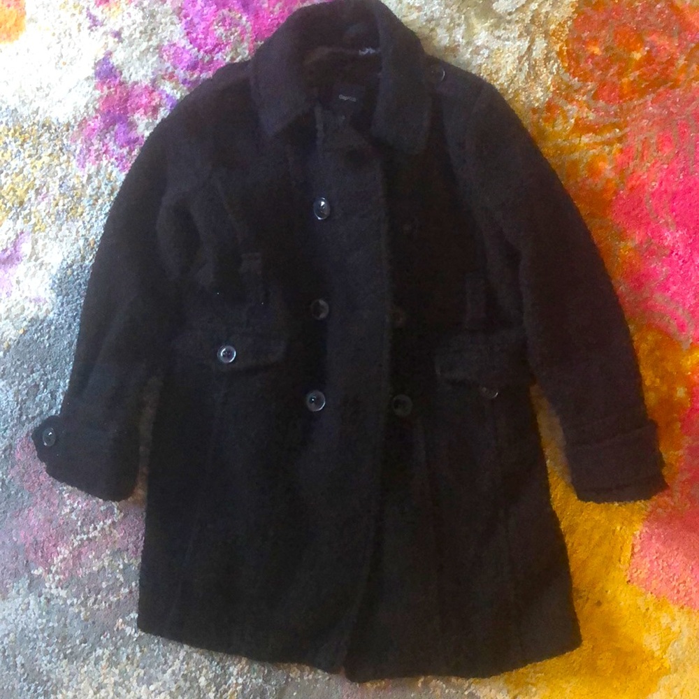 Black Warm Wool Gap Peacoat (47)
